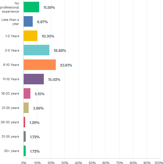 Professional experience for new Clojurists